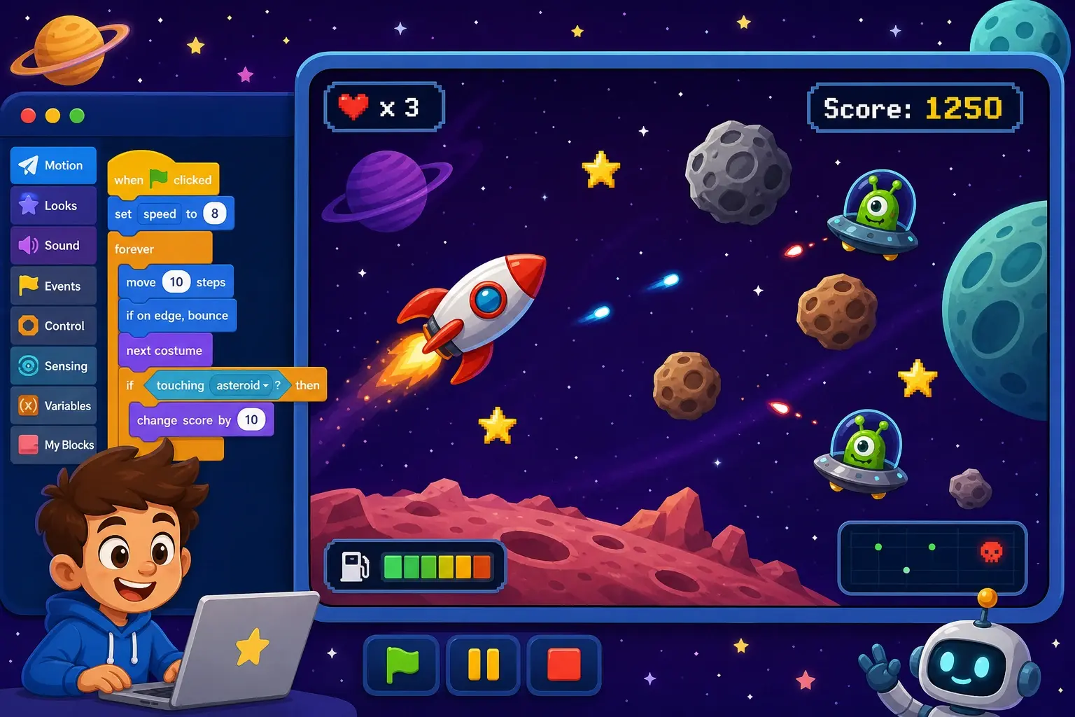Space Adventure Game